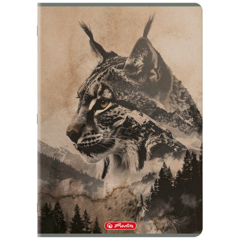 Zeszyt A4 96k kratka z marginesem WILD 400206434 HERLITZ