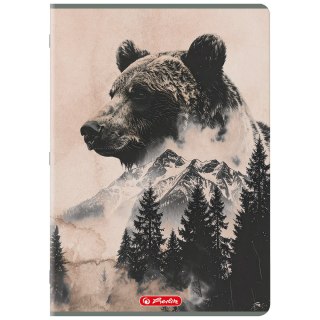 Zeszyt A4 96k linia z marginesem WILD 400206435 HERLITZ