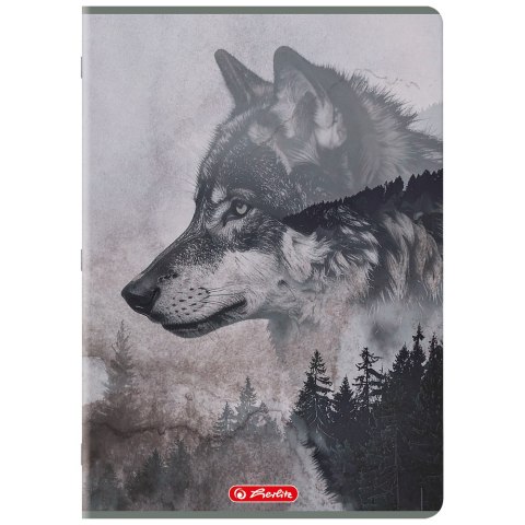 Zeszyt A4 96k linia z marginesem WILD 400206435 HERLITZ