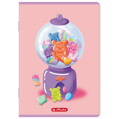 Zeszyt A5 16k kratka STANDARD JELLY 400206372 HERLITZ