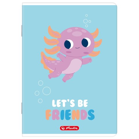 Zeszyt A5 32k linia z marginesem mix 400206338 HERLITZ