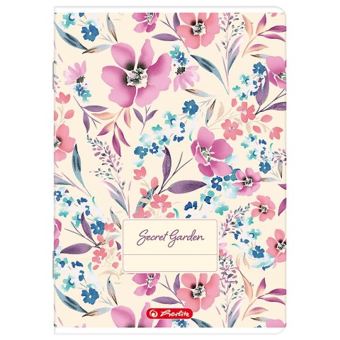 Zeszyt A5 60k kratka z marginesem mix 400206342 HERLITZ