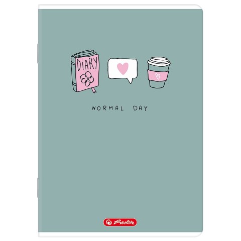 Zeszyt A5 60k kratka z marginesem mix 400206342 HERLITZ