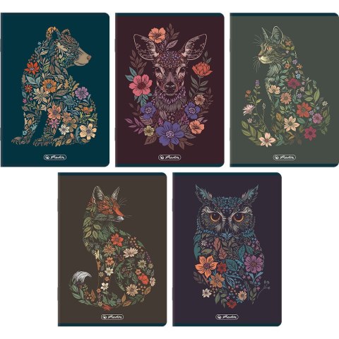 Zeszyt A5 60k linia z marginesem FLORIMALS 400207526 HERLITZ