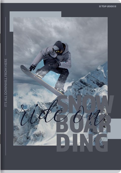 Zeszyt B5 80k kratka margines POSTER 400183843 TOP 2000