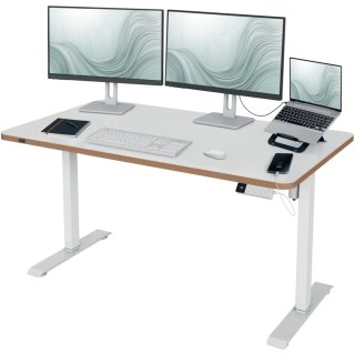 Biurko Leitz Ergo 140x80cm z elektryczną regulacją wysokości 67730001