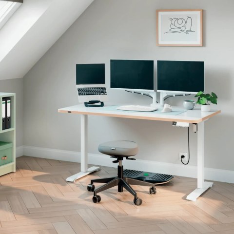 Biurko Leitz Ergo 140x80cm z elektryczną regulacją wysokości 67730001