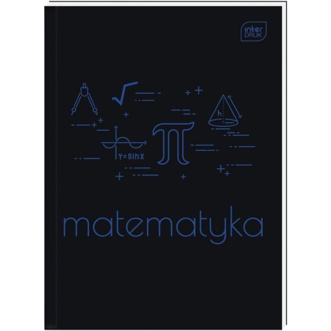 Brulion A5 80k kratka 70g Matematyka INTERDRUK