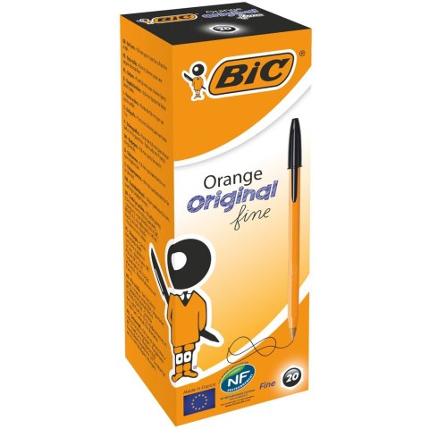 Długopis BIC ORANGE 0.8mm czarny ( 20szt.) 8099231