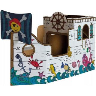Domek do kolorowania STATEK PIRACKI XL 100142508 FELLOWES