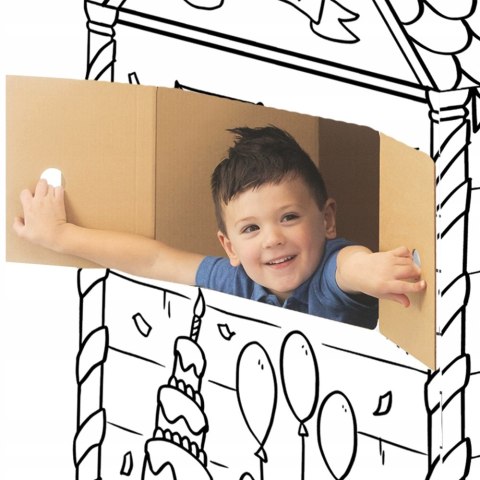 Domek do kolorowania URODZINY XL 100142505 FELLOWES