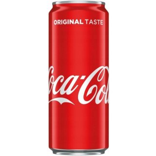 Napój COCA-COLA 0,33L (24 sztuki) puszka z kaucją