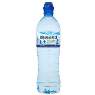 Woda NAŁĘCZOWIANKA SPORT 0,75L (6szt) niegazowana butelka PET z zatyczką, z kaucją